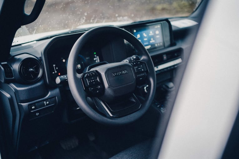 Toyota Land Cruiser 250 cabin and interior. 