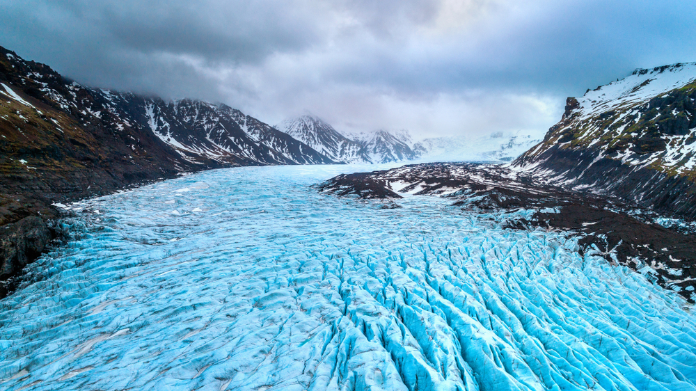 Vatnajökull Glacier. Vatnajökull glacier in Iceland.
