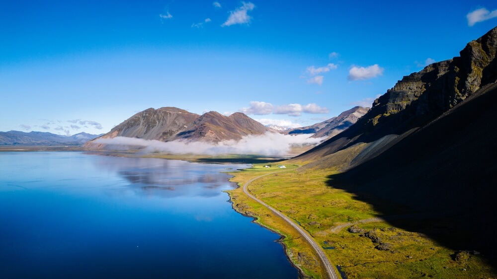 East Iceland fjord